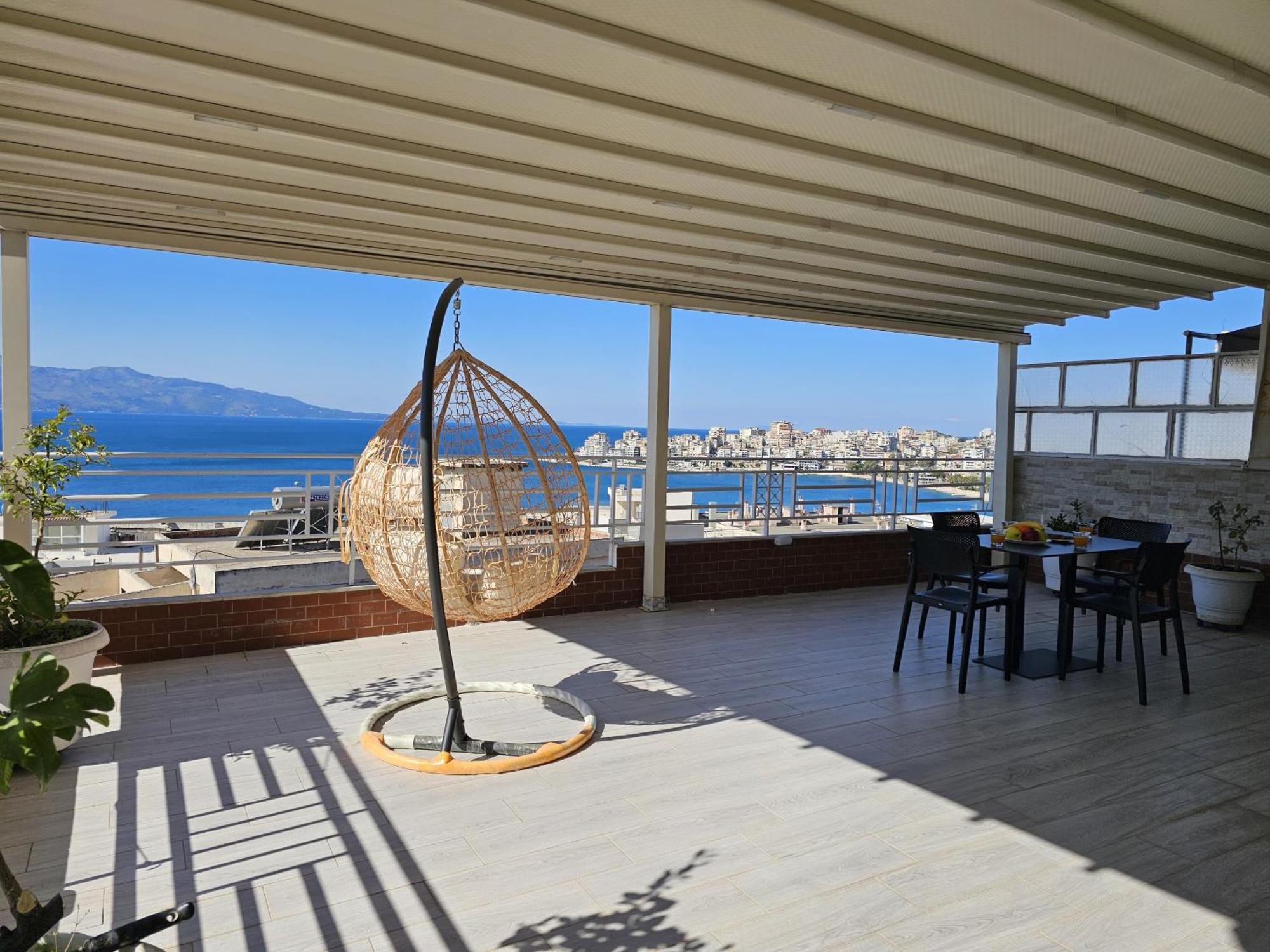 Deep Blue Rooftop - 111 Sarandë Eksteriør bilde